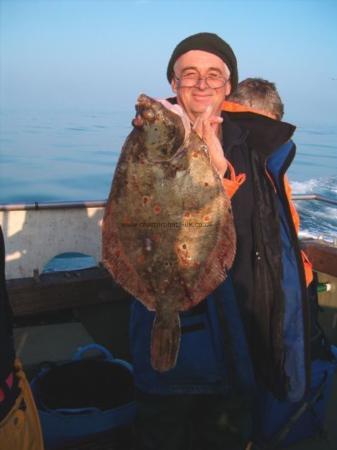 4 lb 10 oz Plaice by John Johnson