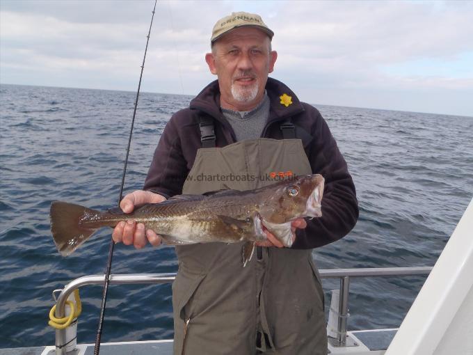 4 lb 12 oz Cod by John Moore.