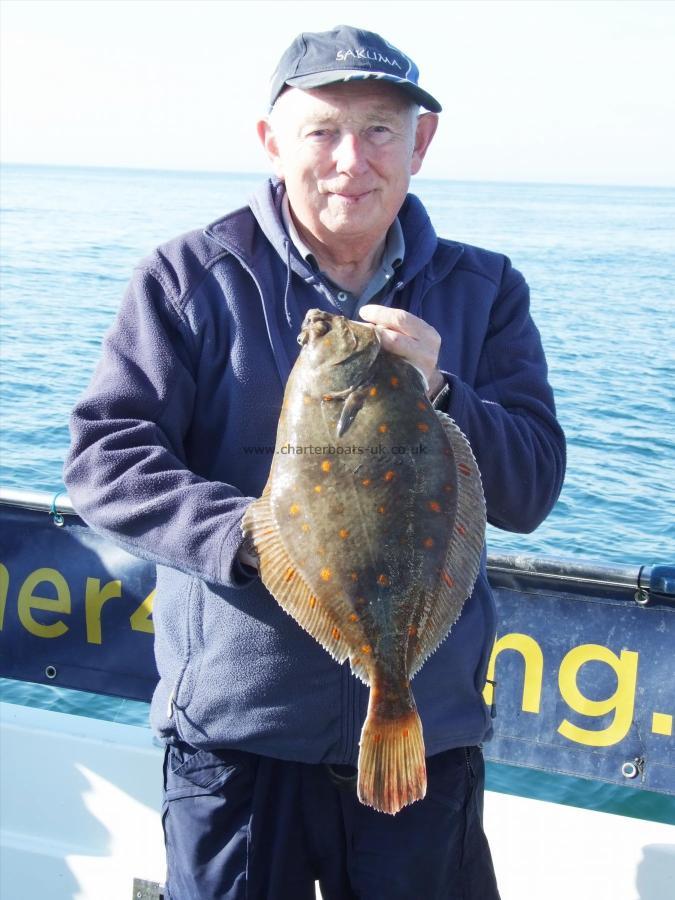 4 lb Plaice by Mick Nunn