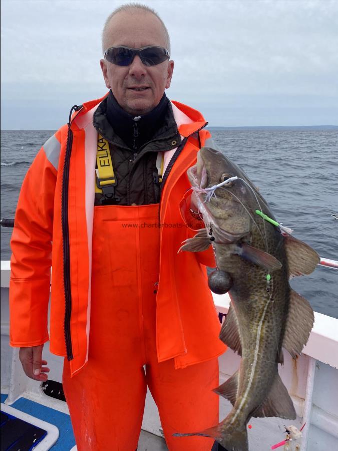 7 lb 2 oz Cod by Chris Siddle.