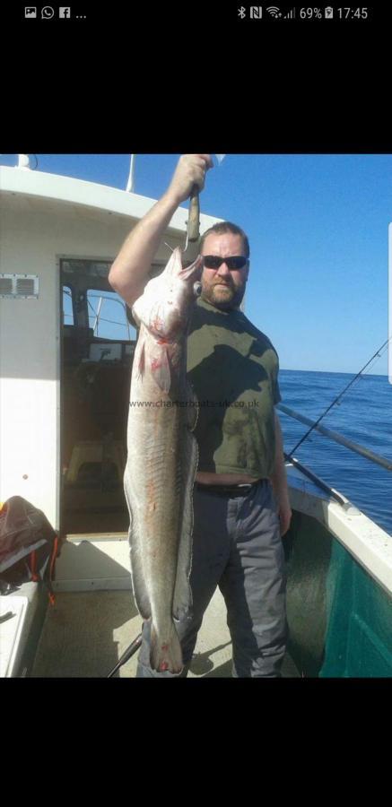 27 lb 2 oz Ling (Common) by Jeff Ayre (owner skipper)