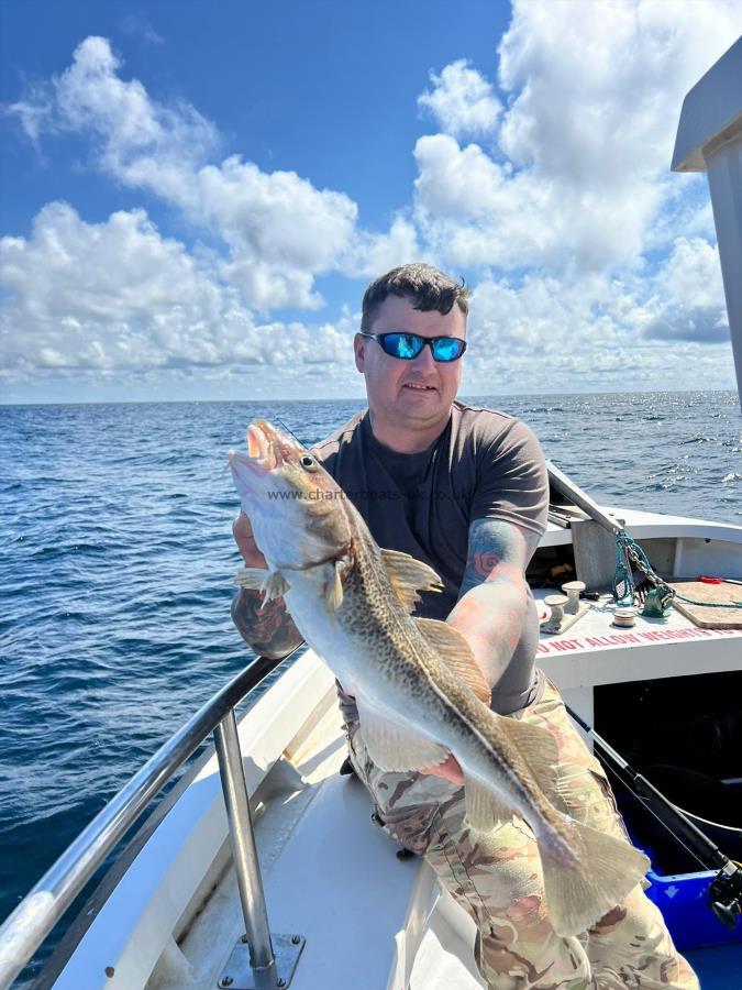 5 lb 5 oz Cod by Perry.