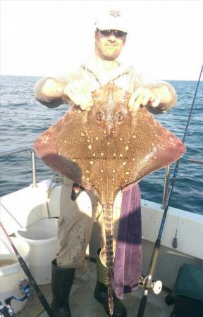 10 lb 2 oz Thornback Ray by Anthony Parry