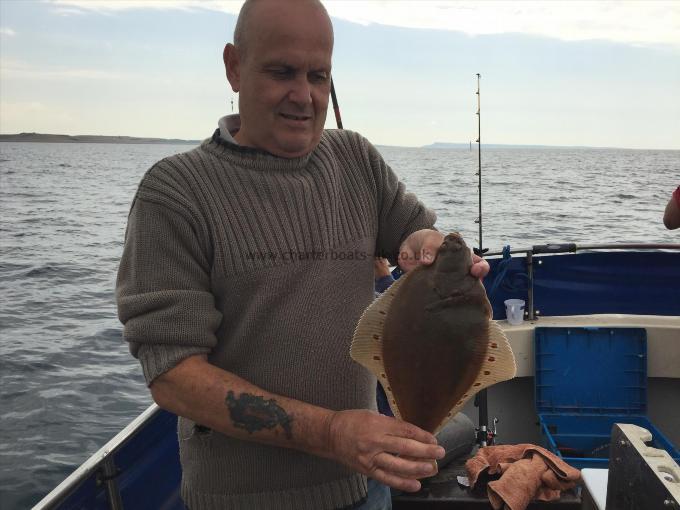 2 lb 4 oz Plaice by Unknown