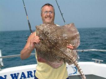 12 lb Thornback Ray by Sid from London