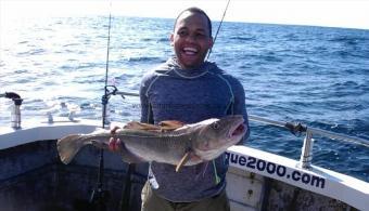 7 lb 2 oz Cod by Lionel Myers from Leeds.
