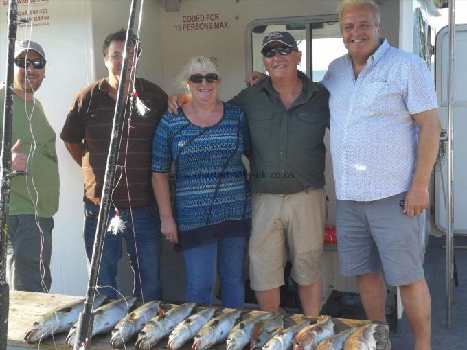 8 lb Pollock by Alan & his family on the pollock