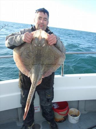 13 lb 4 oz Undulate Ray by Tim Goble