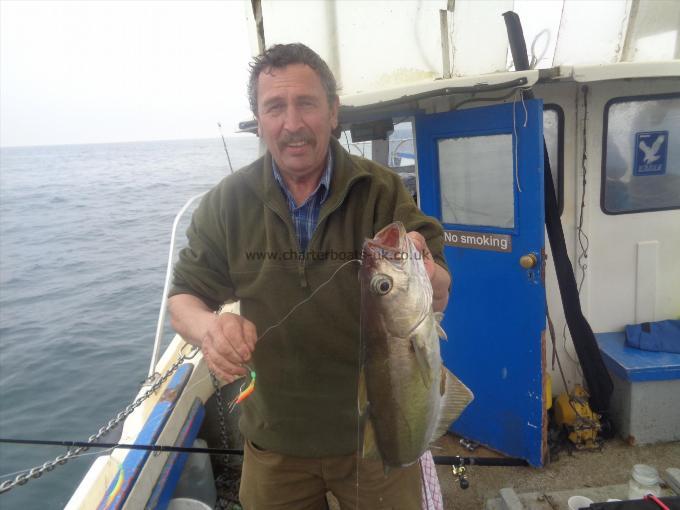 6 lb Pollock by one of many caught by barry