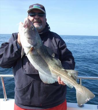13 lb Cod by Russell Salmon