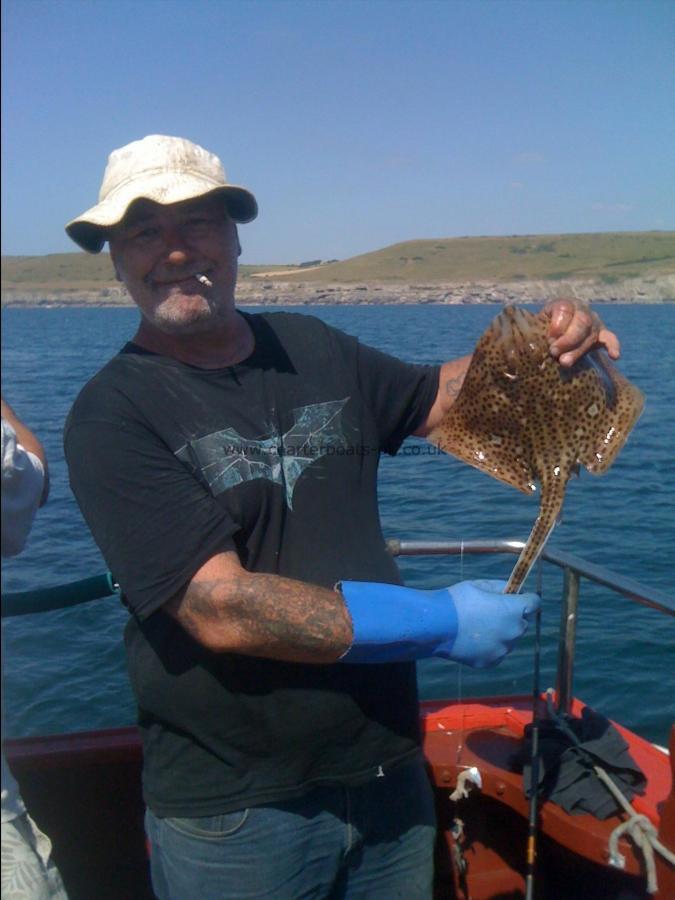 3 lb Spotted Ray by My mate Dave.....