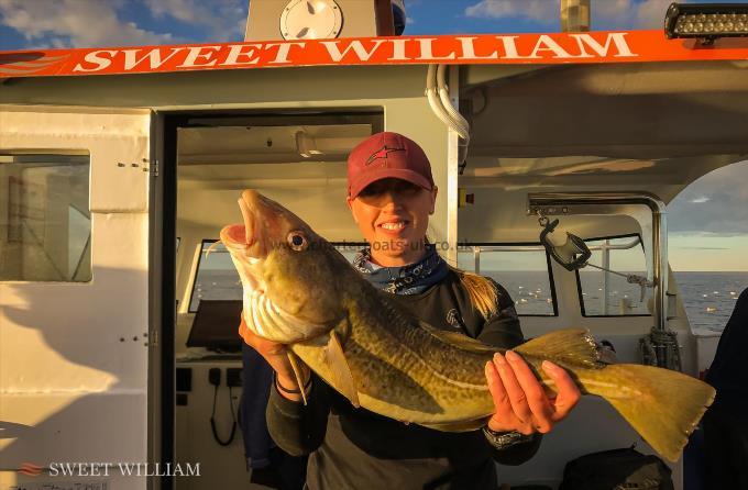 5 lb 9 oz Cod by Amelia Henderson