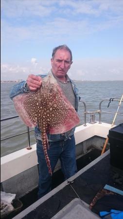 4 lb 8 oz Thornback Ray by Bob Marshall