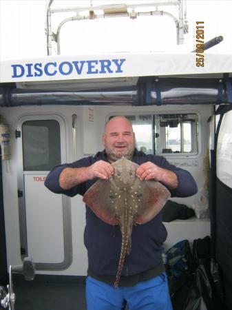 4 lb 7 oz Cuckoo Ray by Unknown