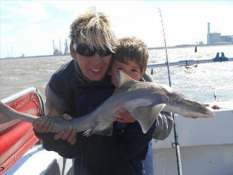 5 lb Starry Smooth-hound by Sarah and daughter Carmen