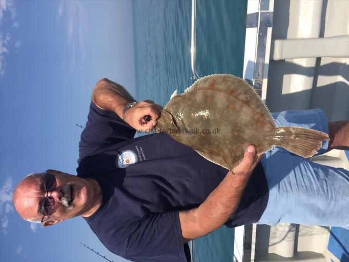 3 lb 6 oz Plaice by Clive with a PB