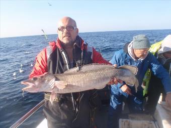 12 lb Ling by Bob Grimmer from Grimsby.