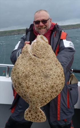 15 lb 8 oz Turbot by martin donovan