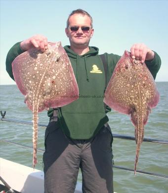 8 lb 4 oz Thornback Ray by Bob Marshall