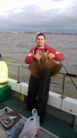 13 lb 14 oz Blonde Ray by arran haymer