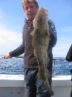 11 lb 3 oz Cod by Doug Boardley from Kendal.