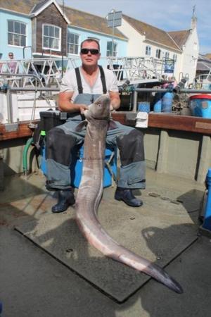 68 lb Conger Eel by kelly