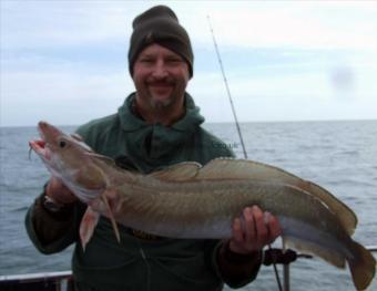 13 lb Ling by Gary Wallace - Potter