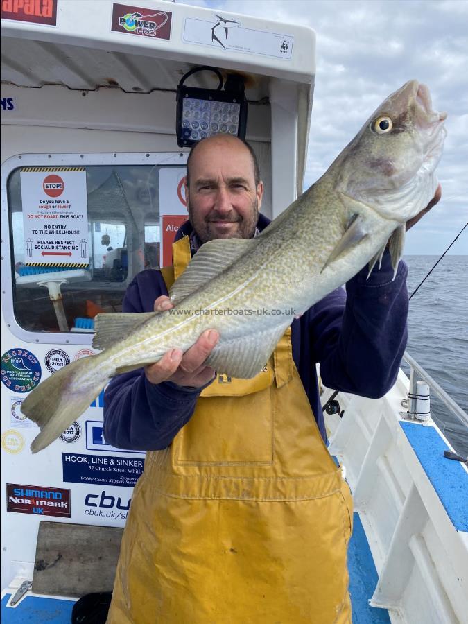 8 lb 5 oz Cod by Skipper