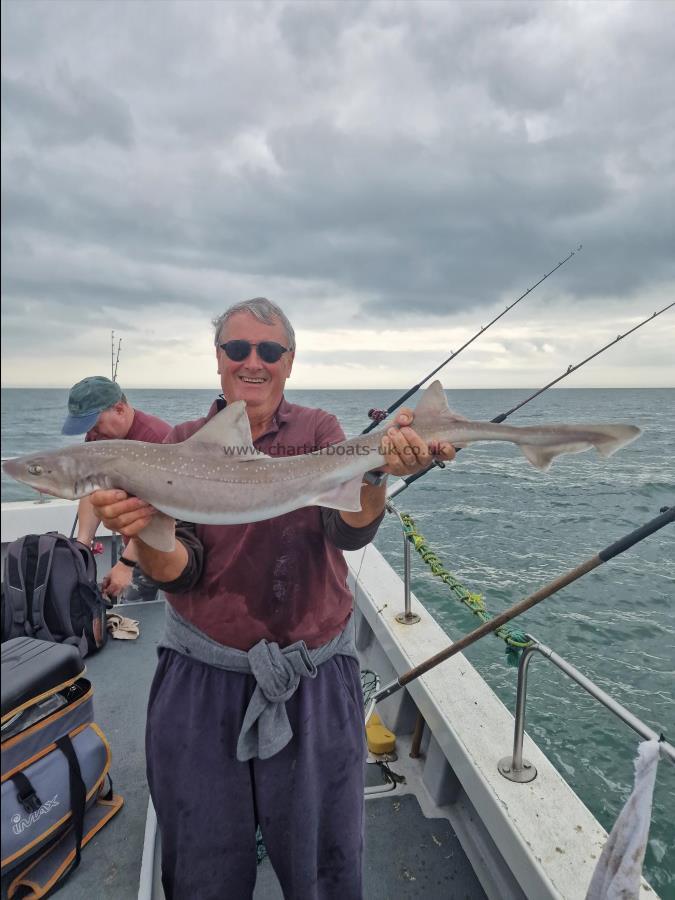 9 lb Starry Smooth-hound by John the feet