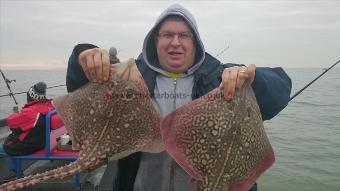 7 lb 5 oz Thornback Ray by Martin from Kent