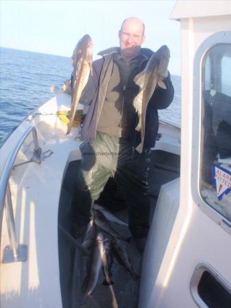 5 lb Cod by Nigel Hall.