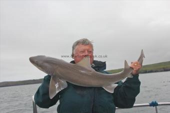 17 lb Starry Smooth-hound by Mr Harrison snr