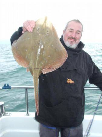6 lb 9 oz Small-Eyed Ray by Malcolm Ruff