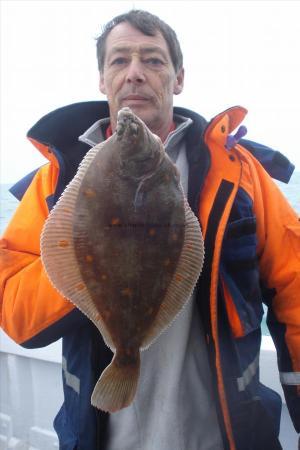 2 lb 6 oz Plaice by Mick