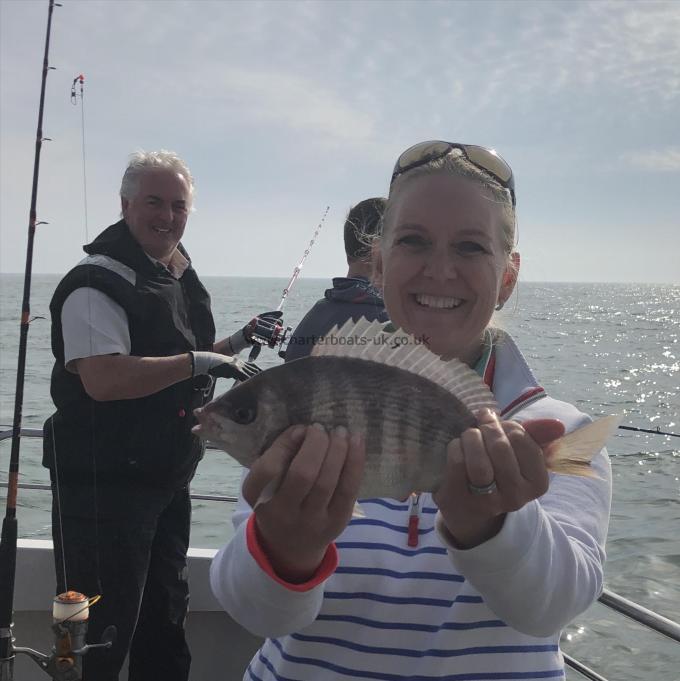 2 lb 1 oz Black Sea Bream by Caroline