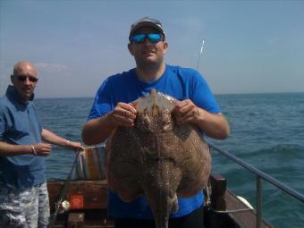 15 lb 4 oz Undulate Ray by Malcolm Collins