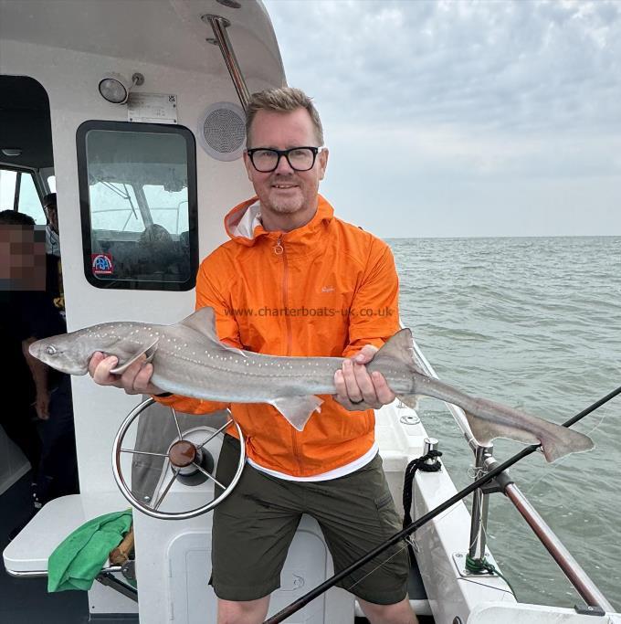 11 lb 8 oz Starry Smooth-hound by David