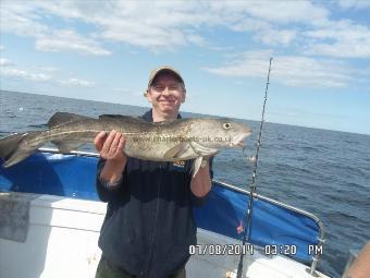 12 lb Cod by Steve Cook, from Durham