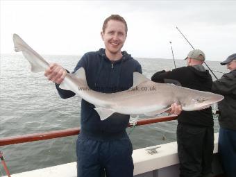14 lb 2 oz Smooth-hound (Common) by Jamie Hartnell
