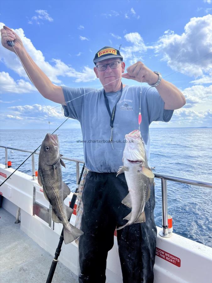 4 lb 8 oz Cod by Nigel Snowden