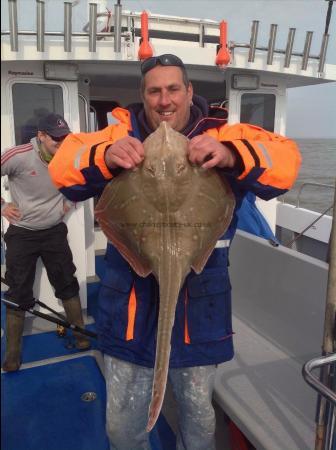 12 lb Small-Eyed Ray by James Thomas