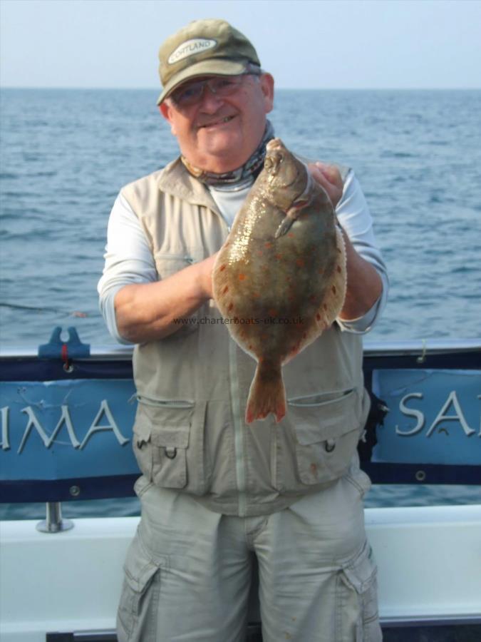 2 lb 12 oz Plaice by Greg Bate