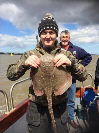 9 lb 8 oz Thornback Ray by Ian