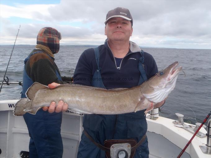 8 lb 5 oz Ling by Martin Warmsley.
