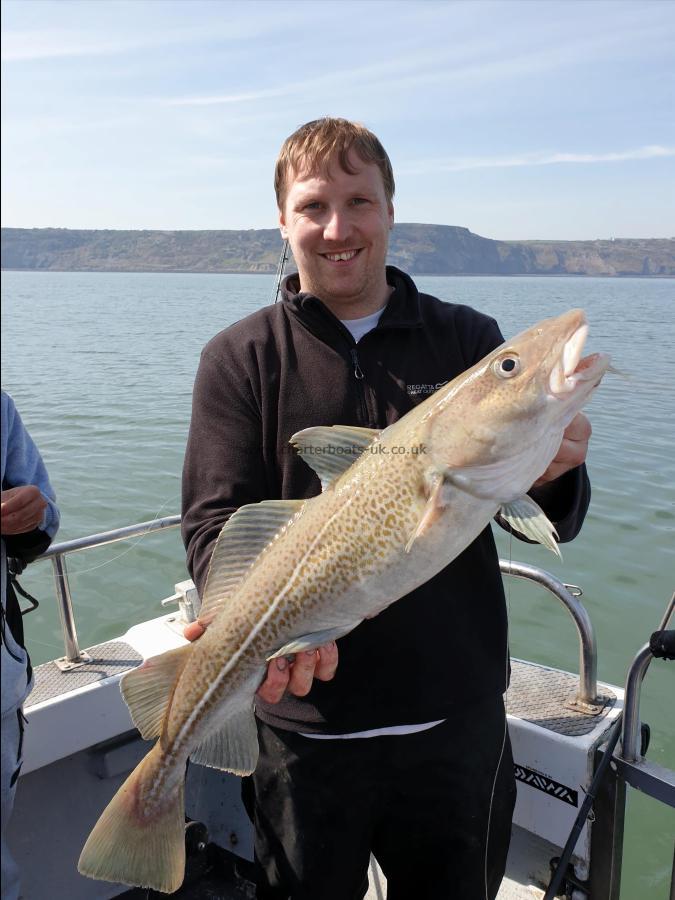 6 lb Cod by Neil Eglon from Whitby