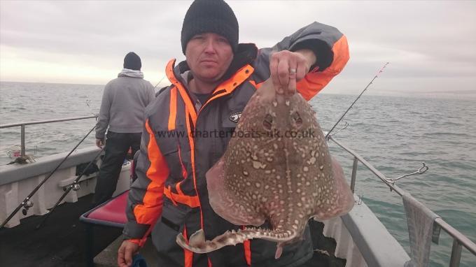 9 lb 6 oz Thornback Ray by Wayne from southend