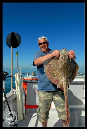 16 lb Thornback Ray by Paul Dyer