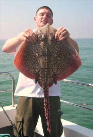 9 lb 12 oz Thornback Ray by Bob Marshall