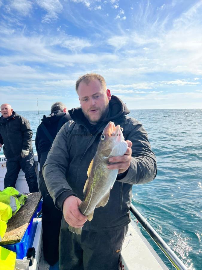 2 lb 8 oz Cod by Joe.