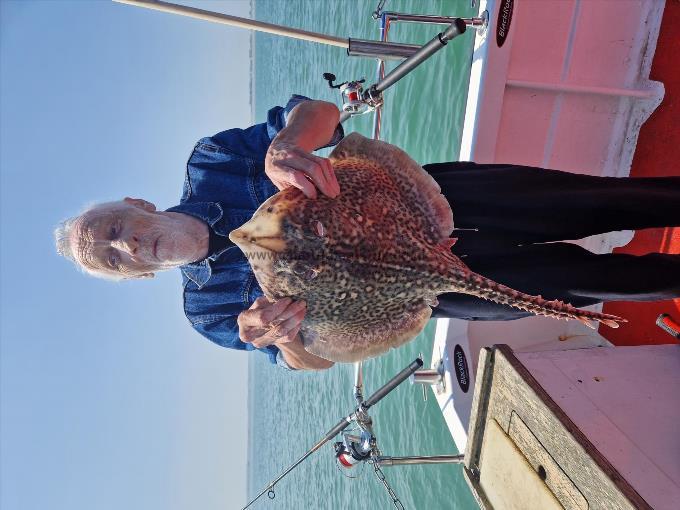 9 lb Thornback Ray by Will from Margate